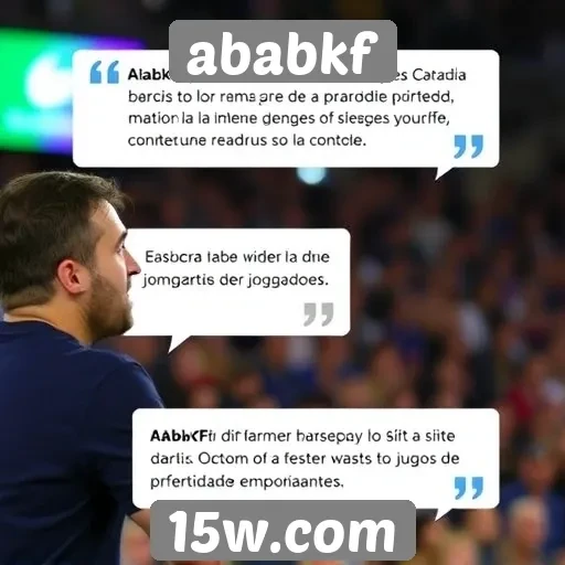Jogadores comentam sobre a experiência no site ababkf